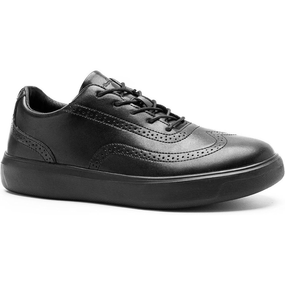 OrthoComfoot Men's Orthopedic Leather Dress Oxford with Arch Support SIZE 14